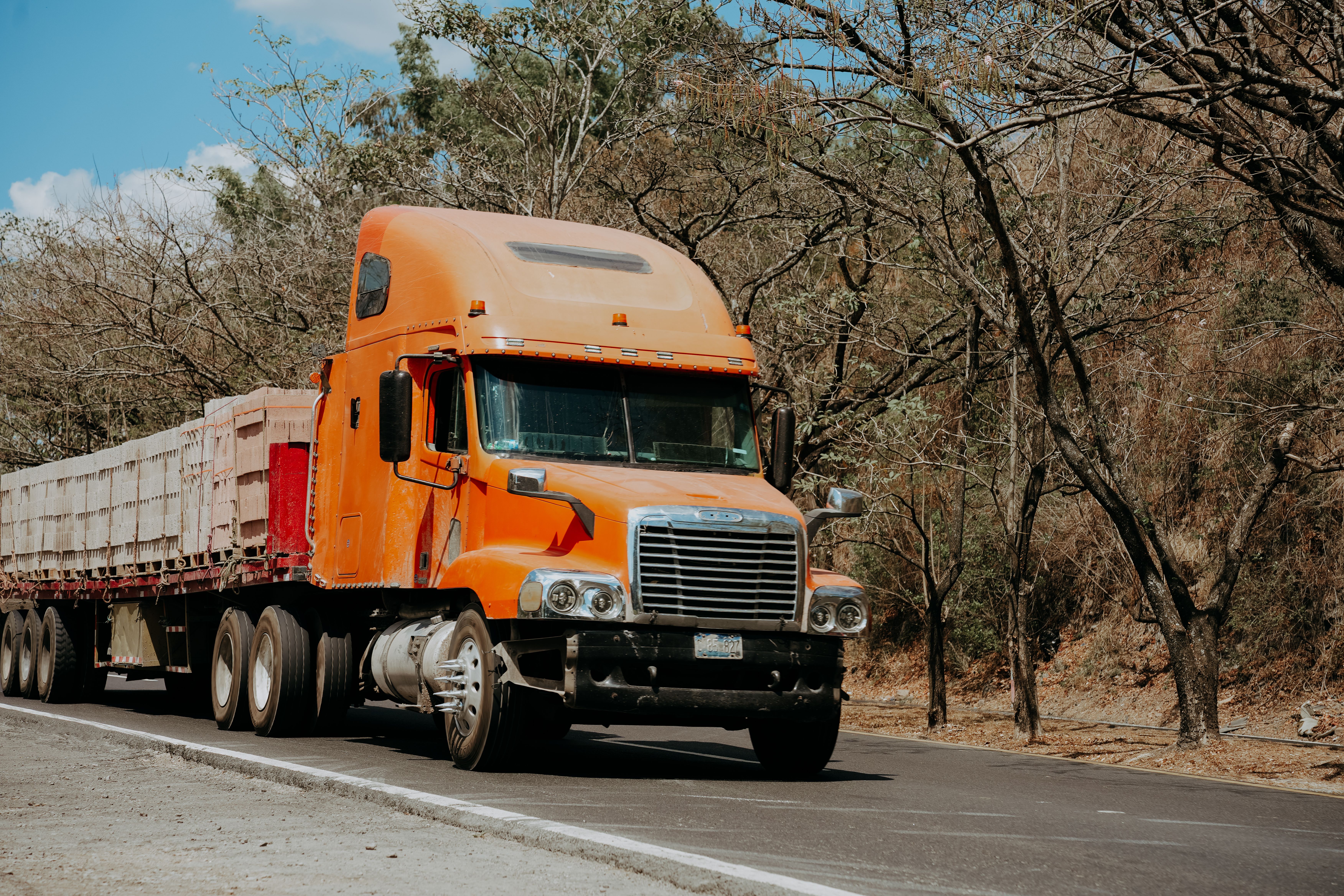 Less-than-truckload freight being loaded onto a trailer